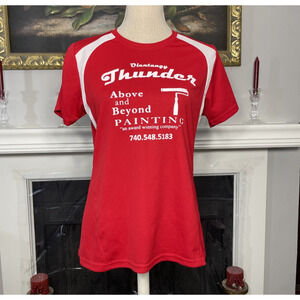 Olentangy Thunder Above and Beyond Painting Shirt Junior's Large